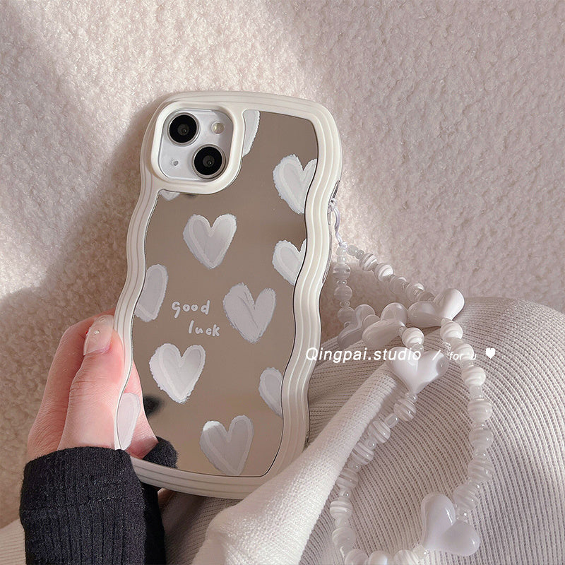 Coque Miroir Coeur pour Samsung